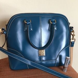 Dooney & Bourke Selleria Domed Satchel in Blue